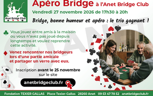 Apéro Bridge - Gratuit et ouvert à tous les bridgeurs